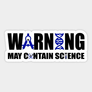 Funny Science Party Sticker